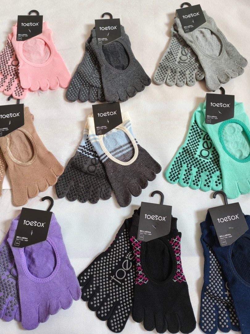 Yoga Mat - Meias de Yoga Toesox com Cinco
