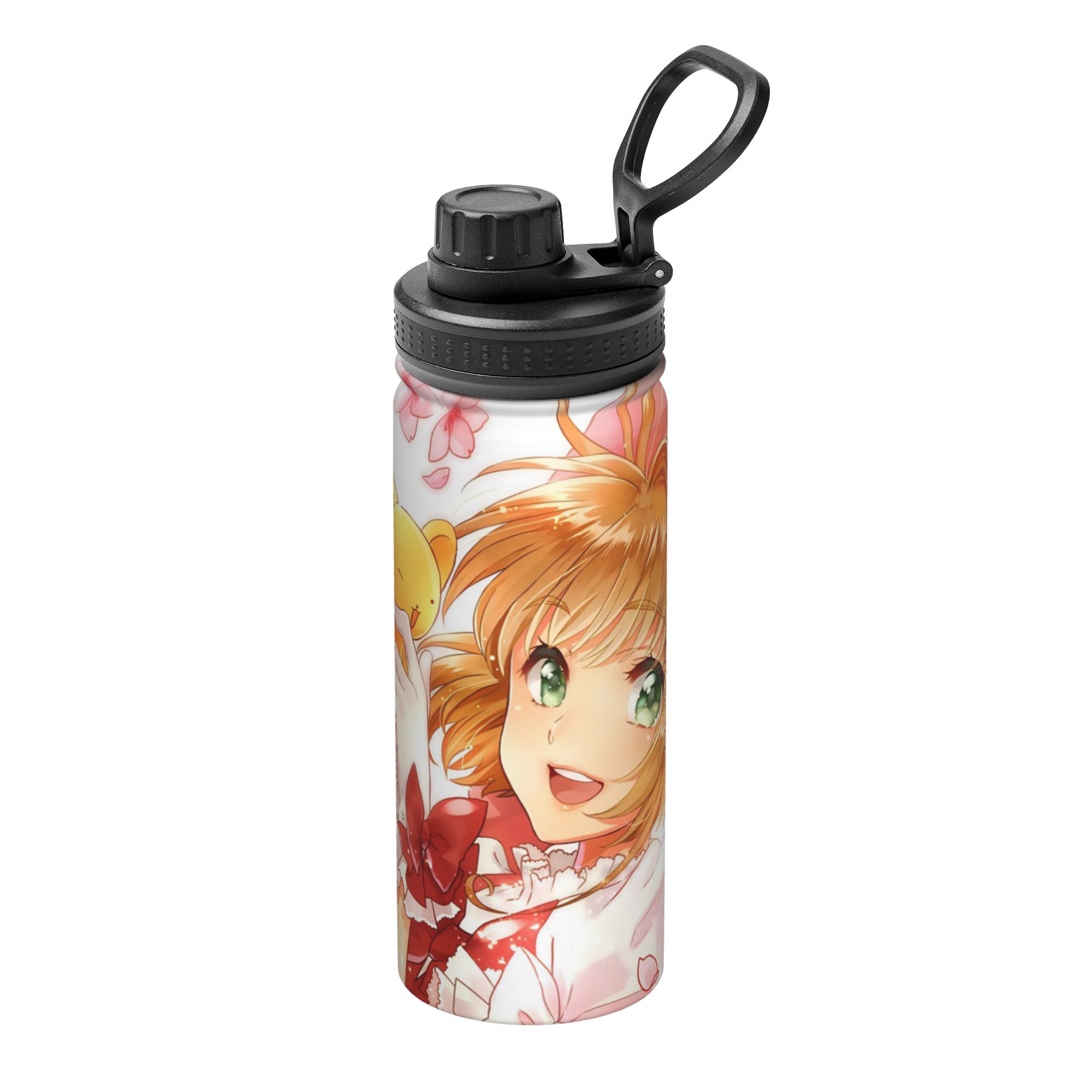 Sports Water Bottle Insulated - Caneca Térmica Esportiva de 18OZ Cardcaptor