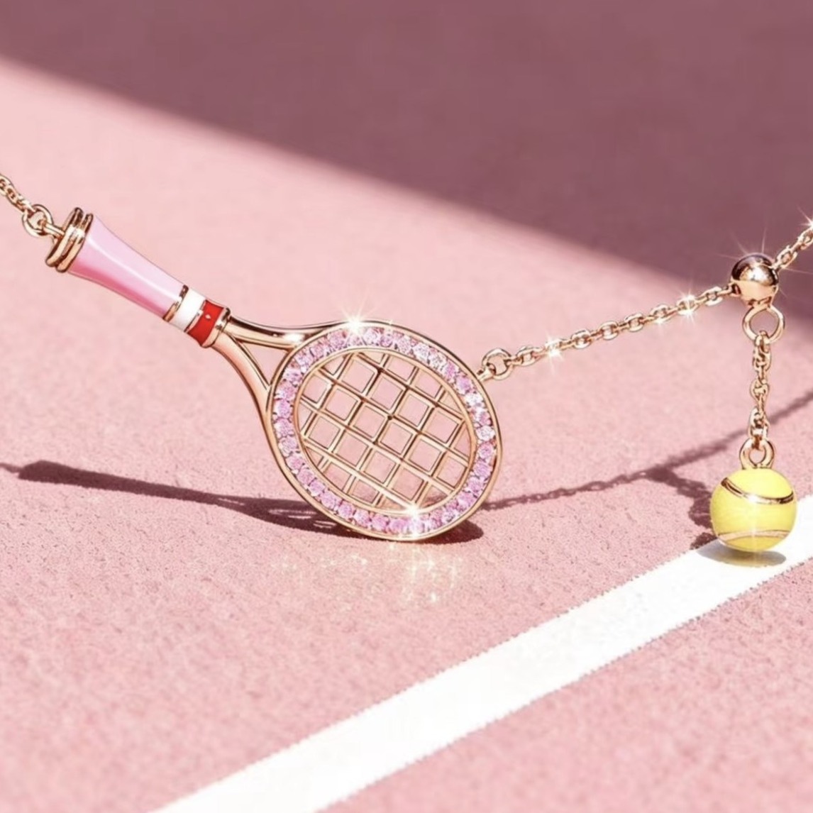 Badminton Racket - Pulseira da Sorte, Fio de Mão,
