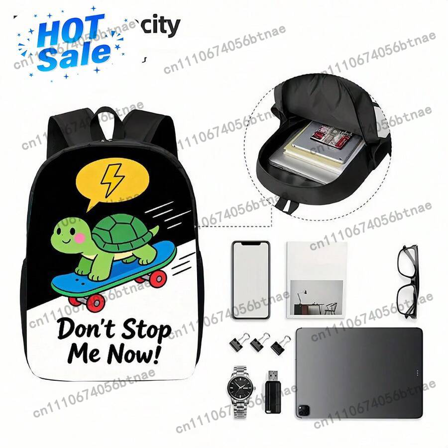 Mochila escolar com estampa de - Skateboard avaliação e preço