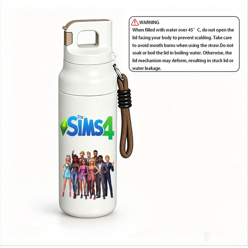 Garrafa térmica de aço inoxidá - Sports Water Bottle Insulated avaliação e preço