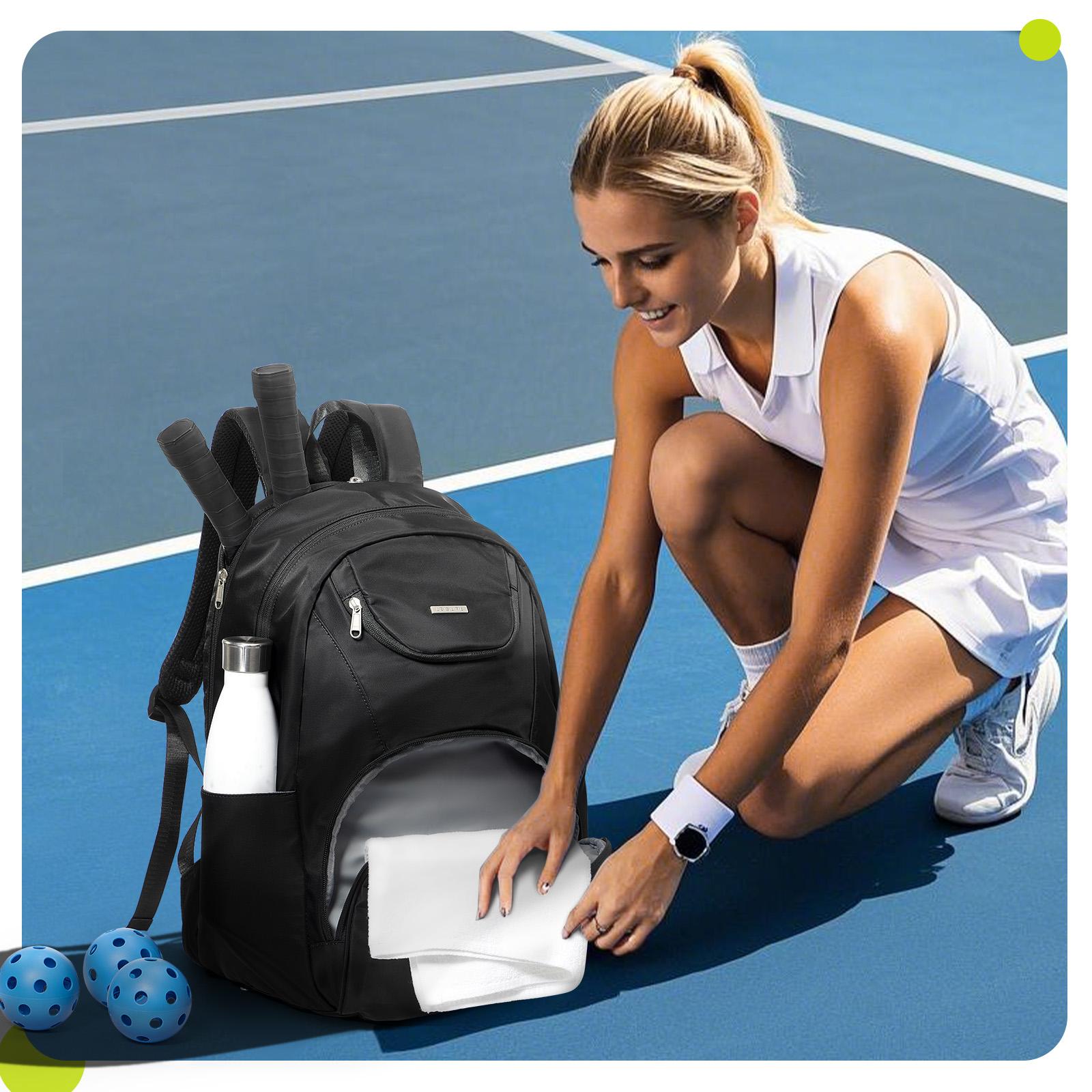 Mochila de Tênis para 2 Raquet - Tennis Racket avaliação e preço
