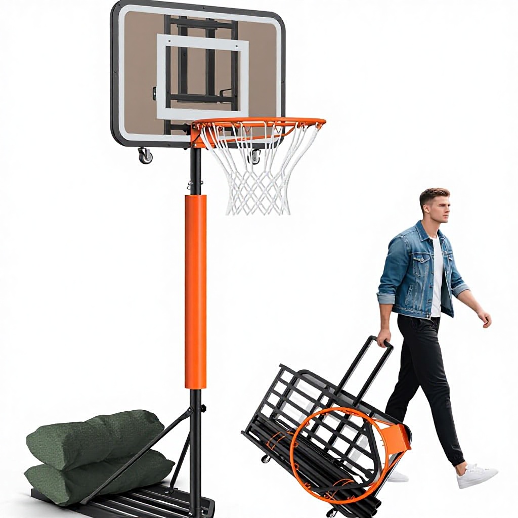 Sistema de cesto de basquete p - Basketball Hoop avaliação e preço