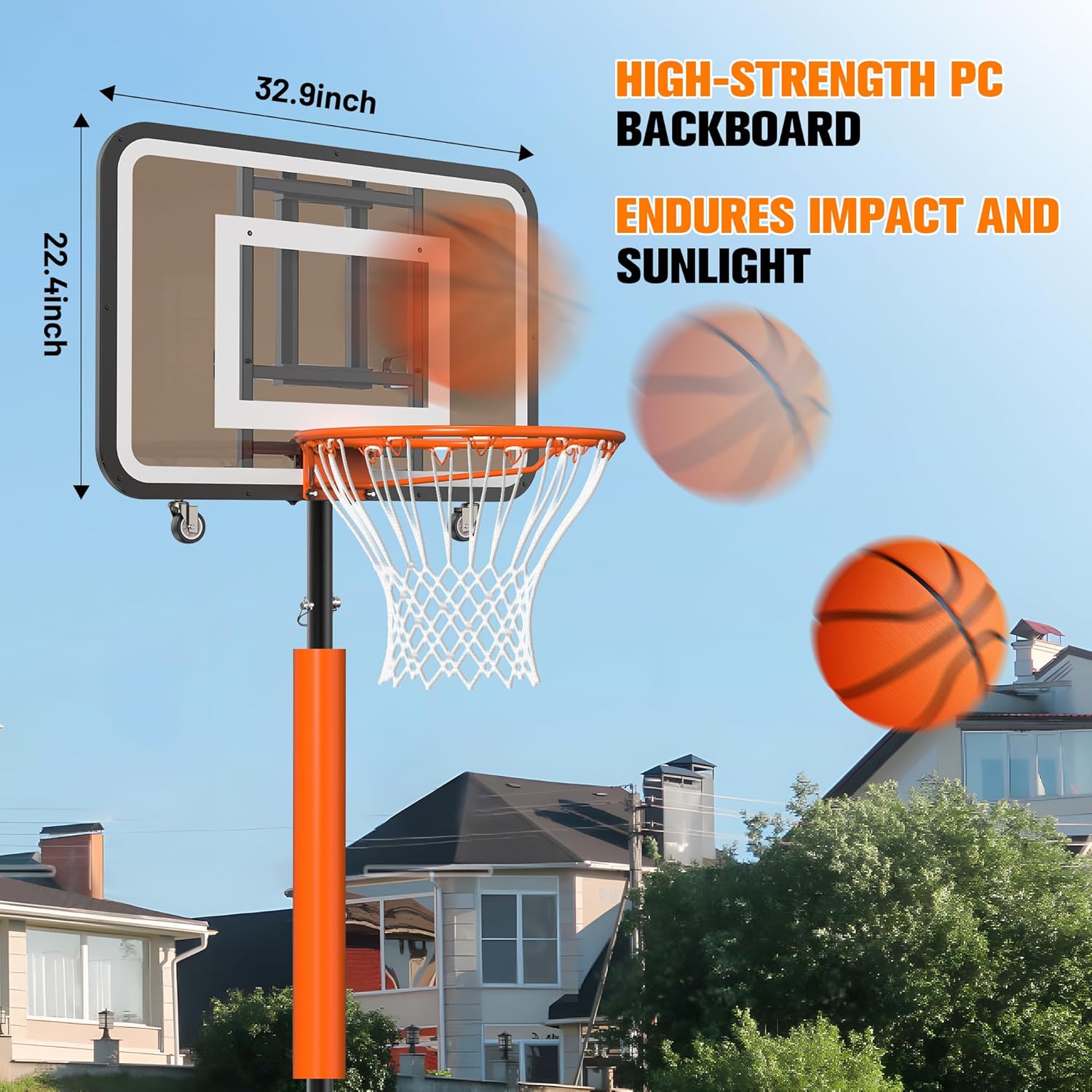 Sistema de cesto de basquete p - Basketball Hoop avaliação e preço